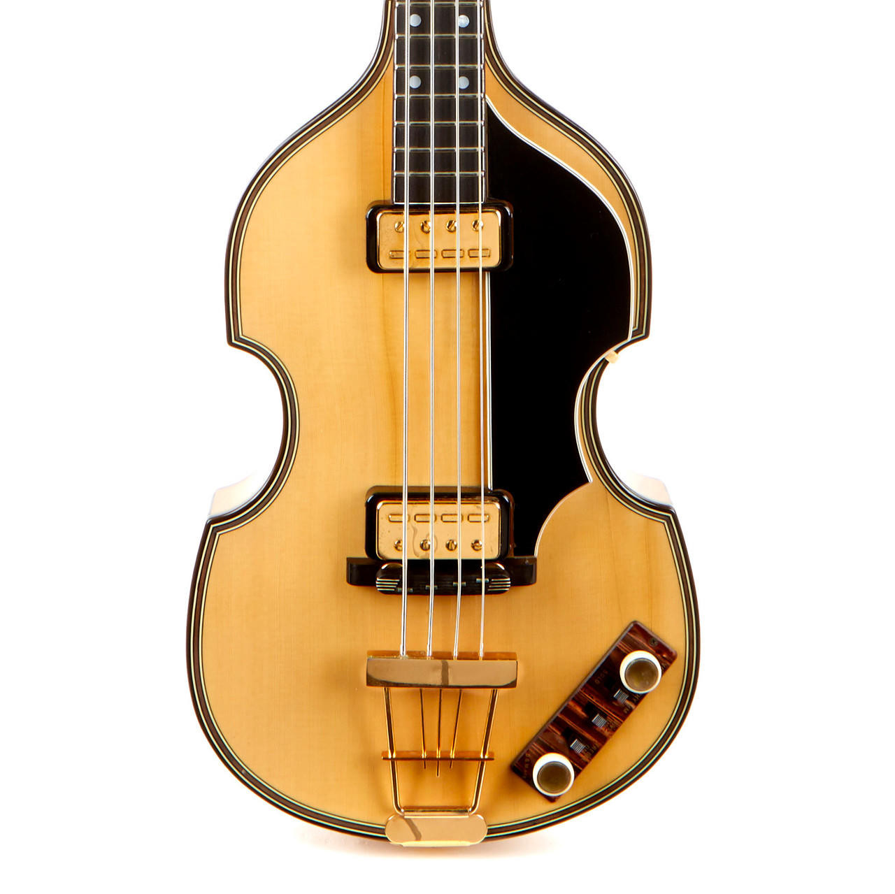 Vintage Hofner 500/1 Violin Bass Natural 1970's | Cream City Music