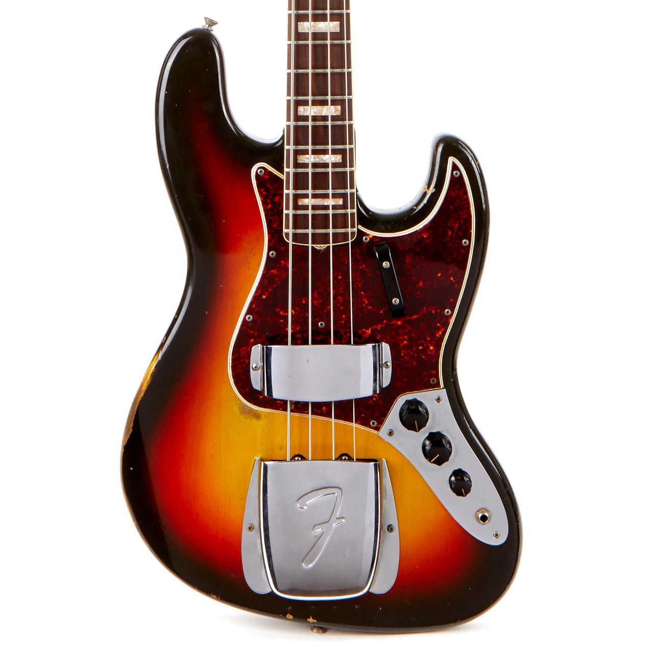 Vintage Fender Jazz Bass Sunburst 1967 | Cream City Music