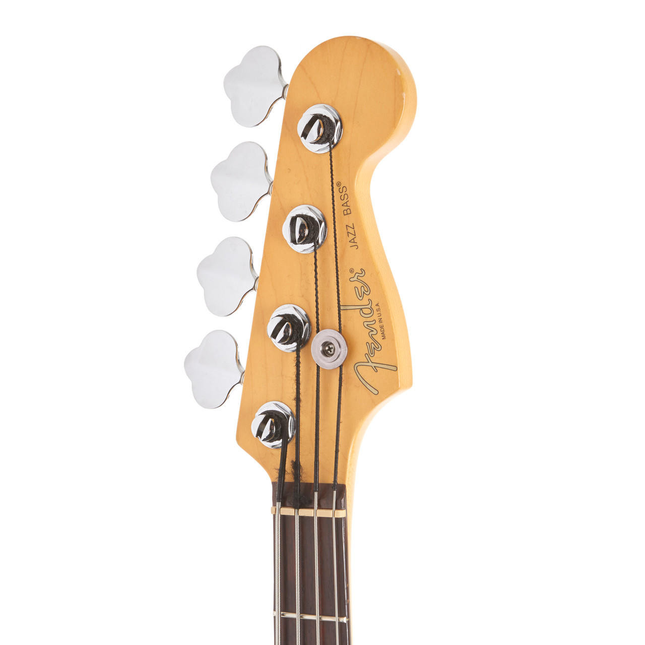 Used Fender American Deluxe Jazz Bass Blonde 1996 | Cream City Music