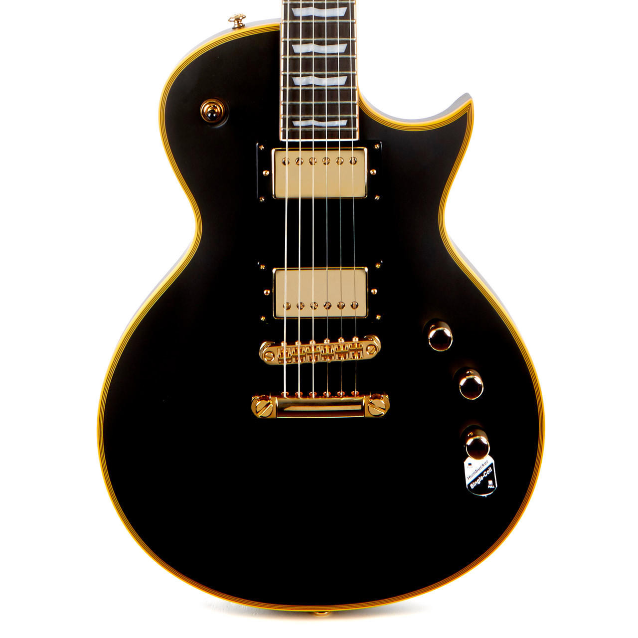 ESP LTD EC-1000 with Seymour Duncan Pickups - Vintage Black