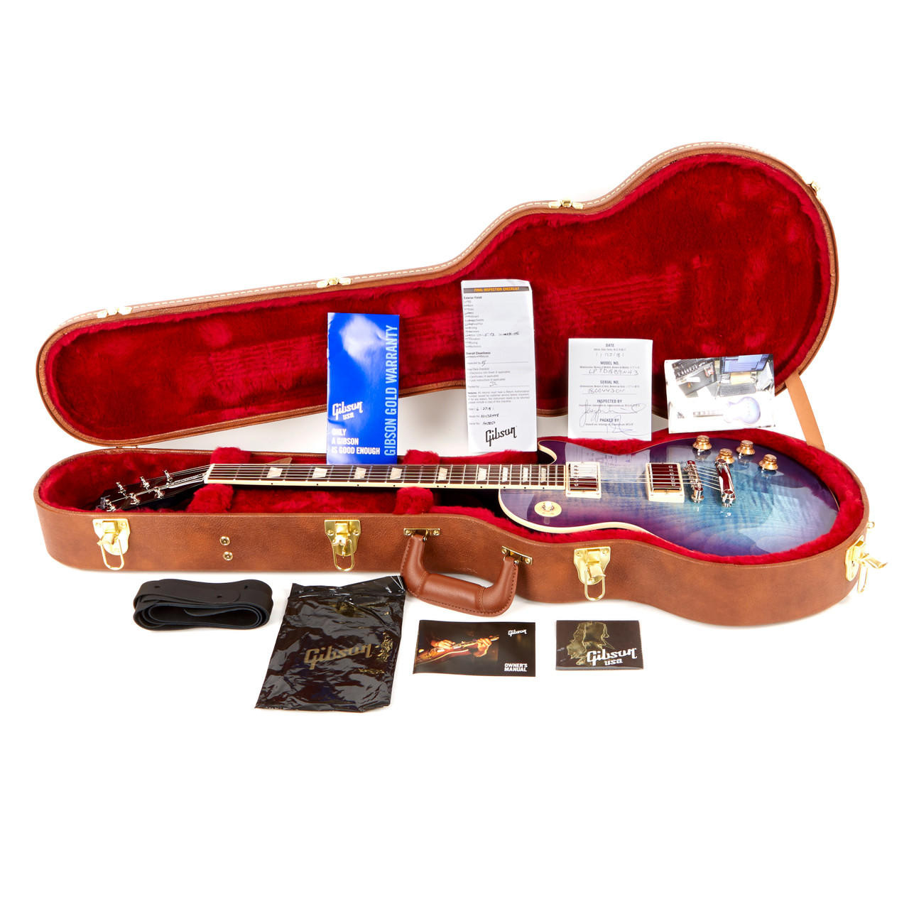 Used Gibson Limited Edition Les Paul Traditional Blueberry Burst
