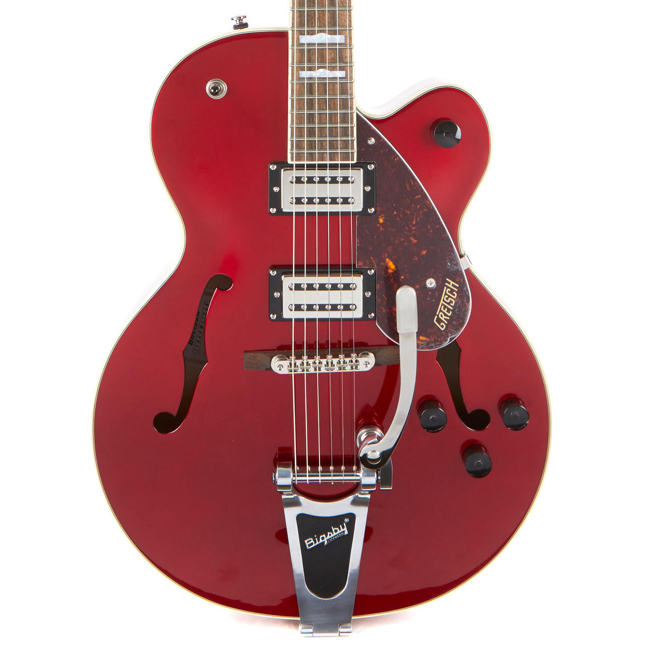 Gretsch G2420T Streamliner Hollow Body - Candy Apple Red | Cream