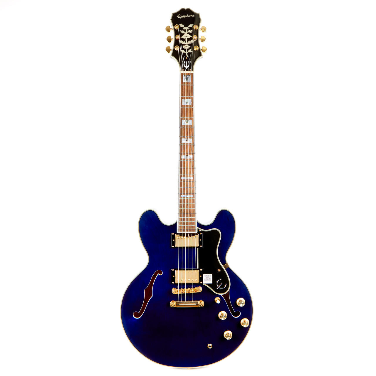 Used Epiphone Sheraton-II Pro Midnight Sapphire - 2018 | Cream