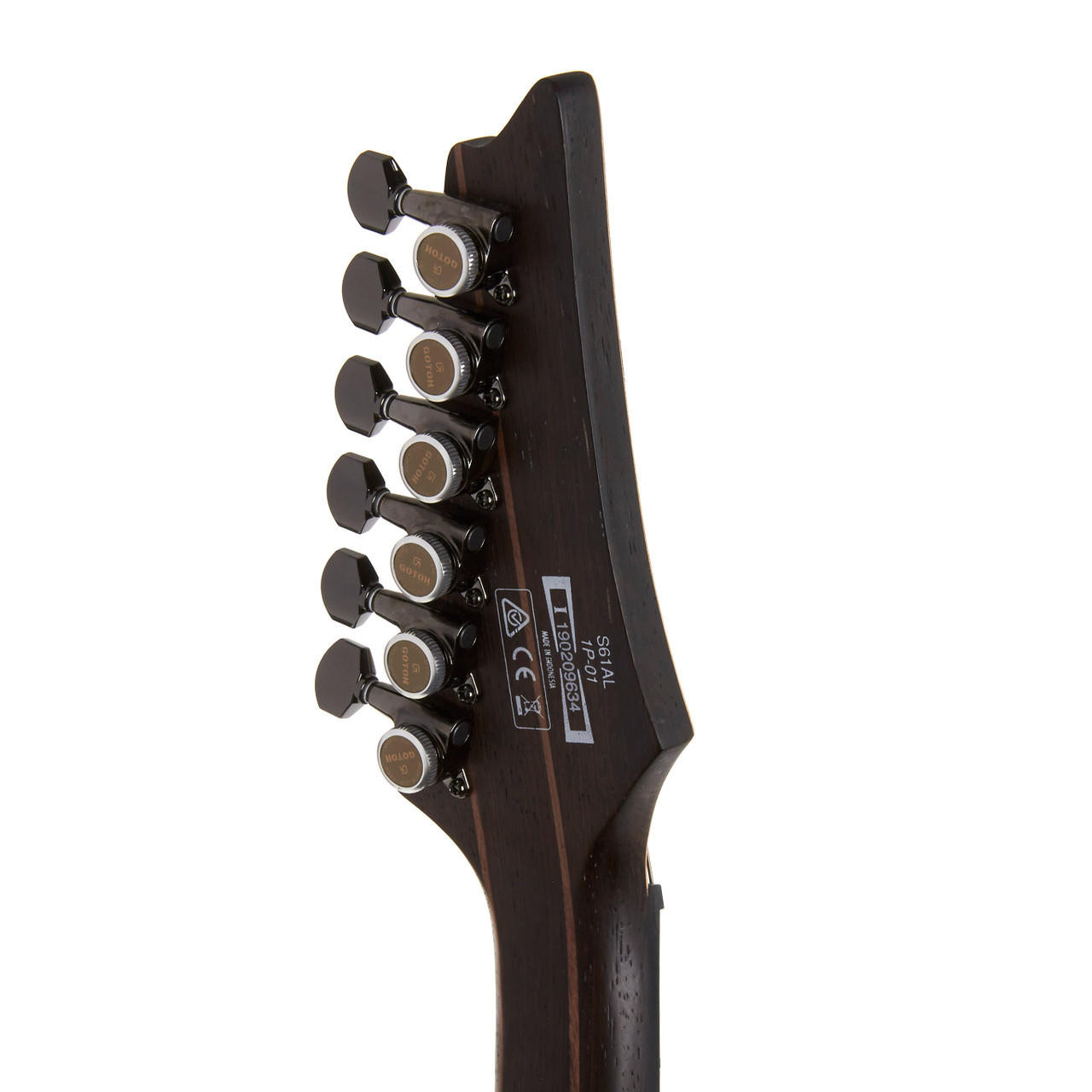 Ibanez S61AL Axion Label - Black Mirage Gradiation Low Gloss