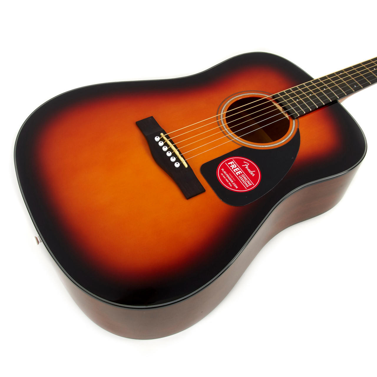 Fender CD-60 Dreadnought V3 with Case - Sunburst | Cream City Music