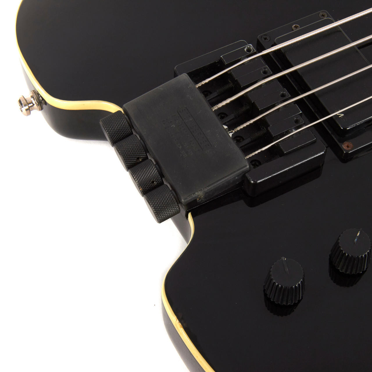 Vintage Used Steinberger XM-2 Fretless Bass Black 1987 | Cream