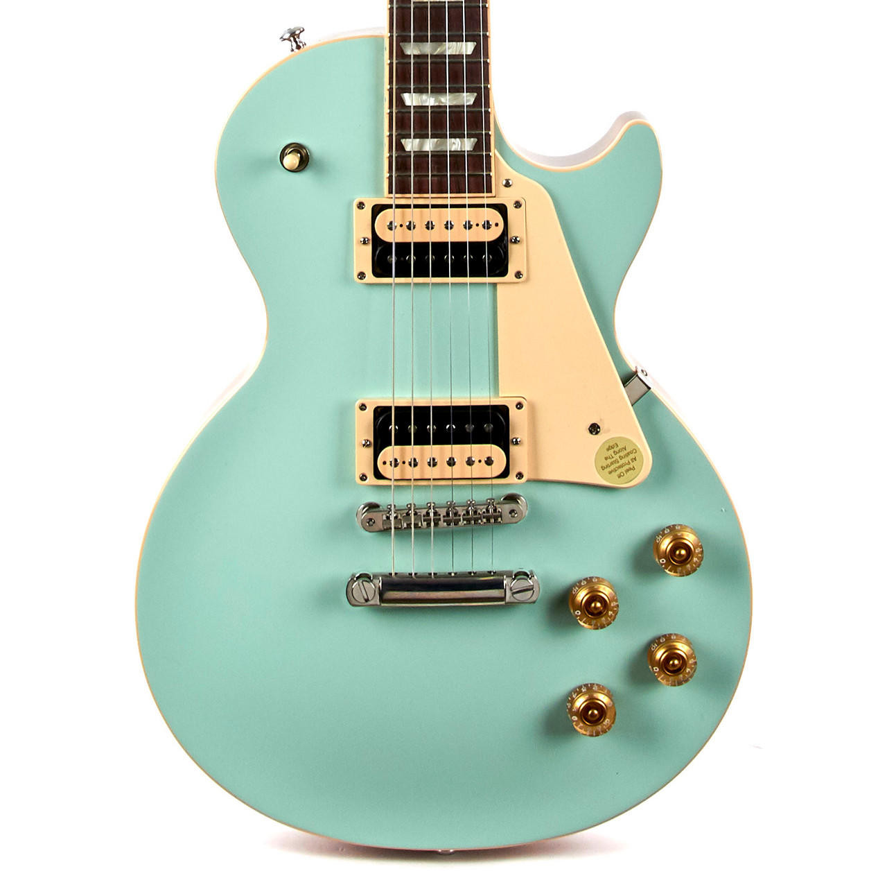 Used Gibson Les Paul Classic T Surf Green 2017 | Cream City Music