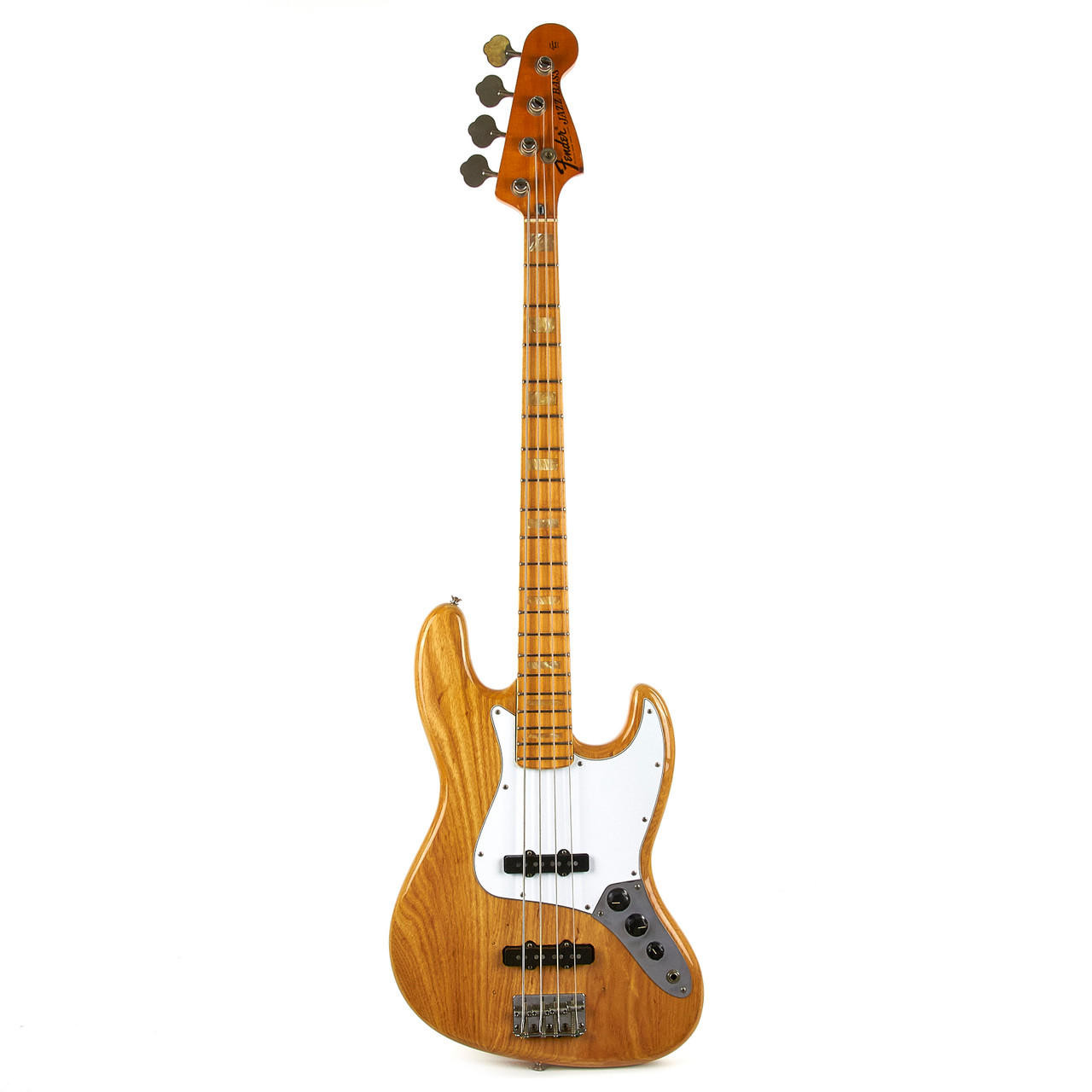 Vintage Fender Jazz Bass Natural 1975 | Cream City Music