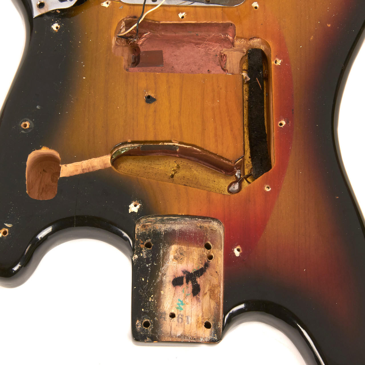 Vintage Fender Mustang Sunburst 1976 | Cream City Music