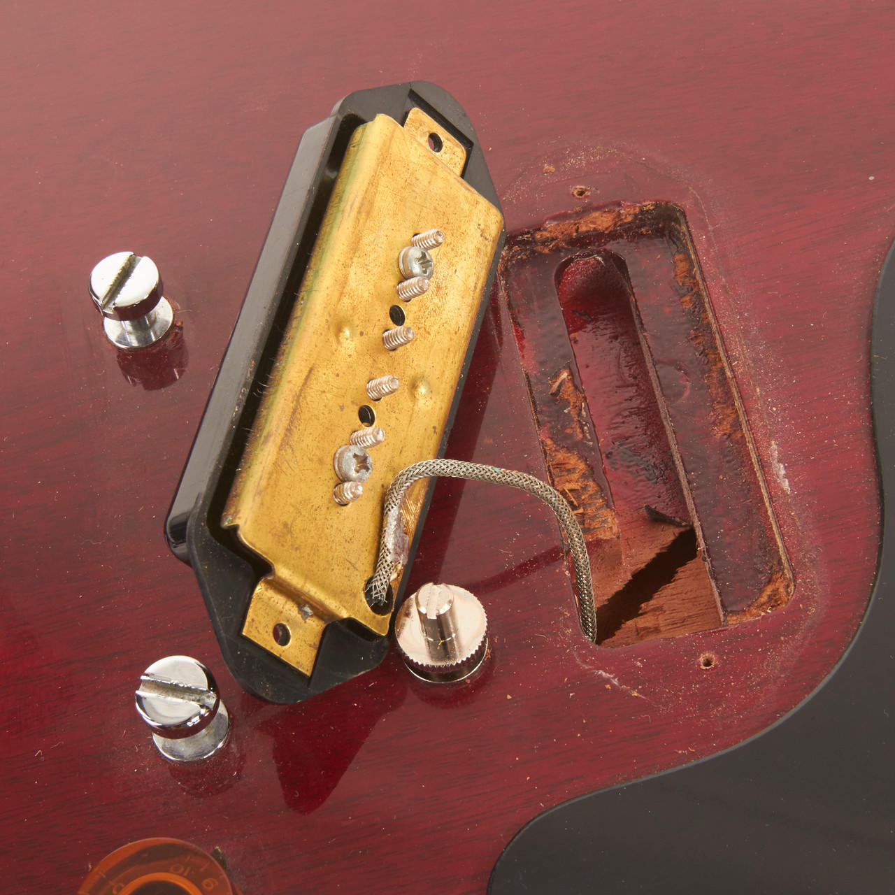 Used Gibson Les Paul Junior Cherry 1986 | Cream City Music