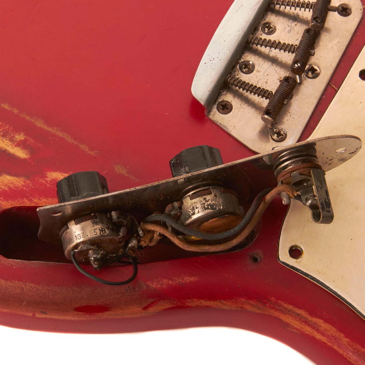 Vintage Fender Musicmaster II Red 1965 | Cream City Music