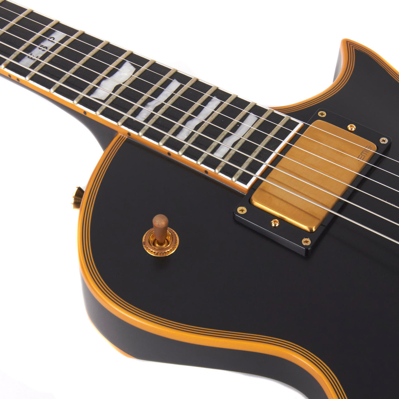 Used ESP E-II Eclipse DB MIJ Vintage Black 2015 | Cream City Music