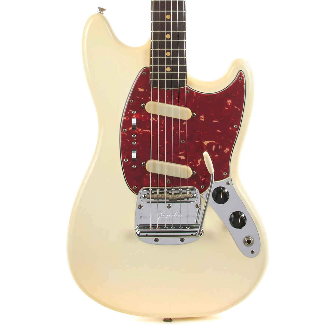 Vintage Fender Mustang Olympic White 1964 | Cream City Music