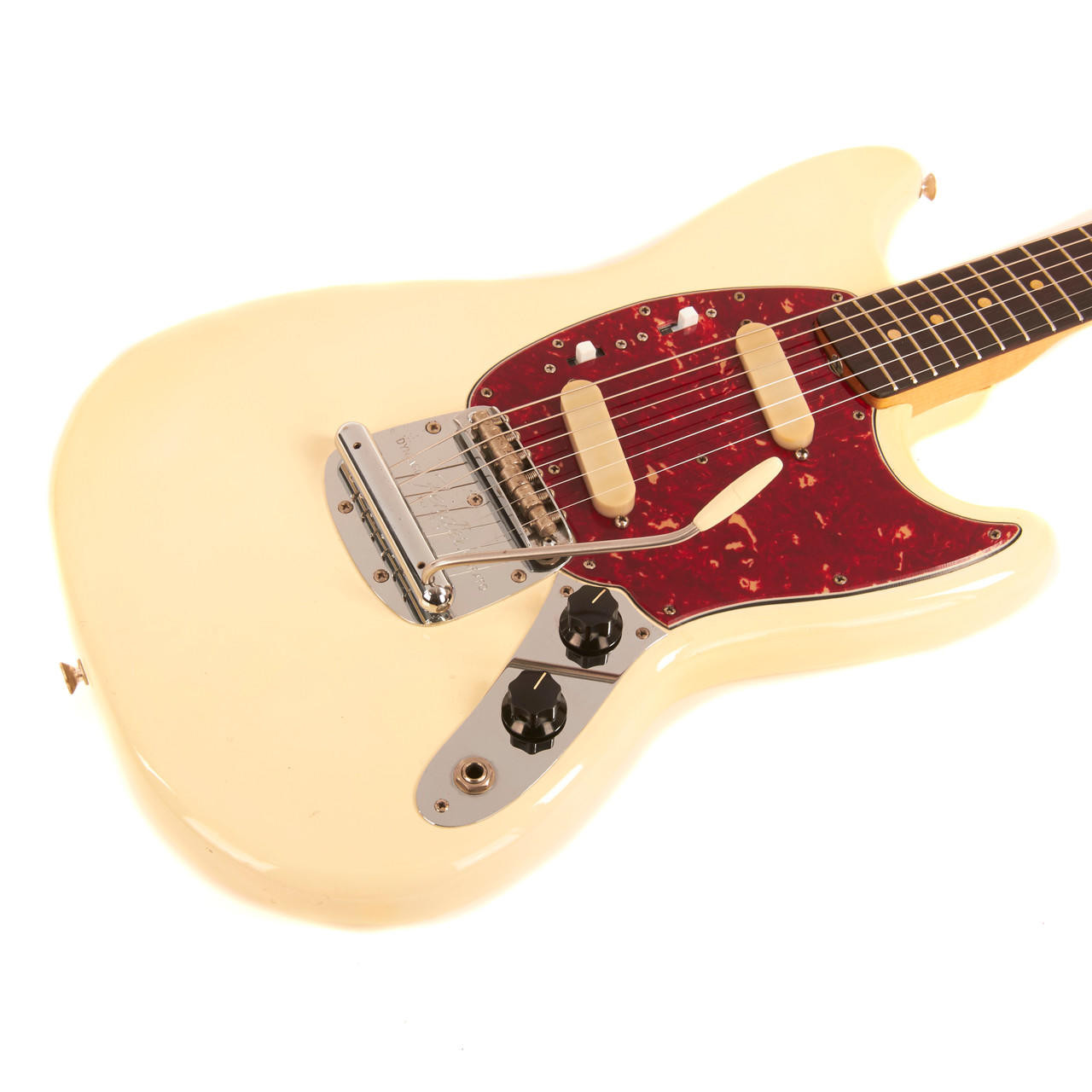 Vintage Fender Mustang Olympic White 1964 | Cream City Music
