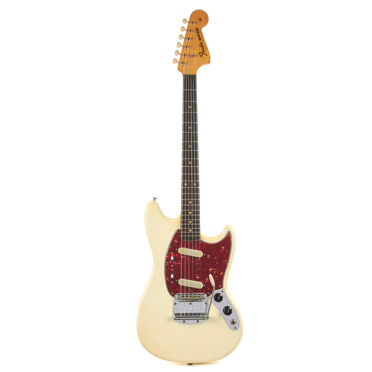 Vintage Fender Mustang Olympic White 1964 | Cream City Music