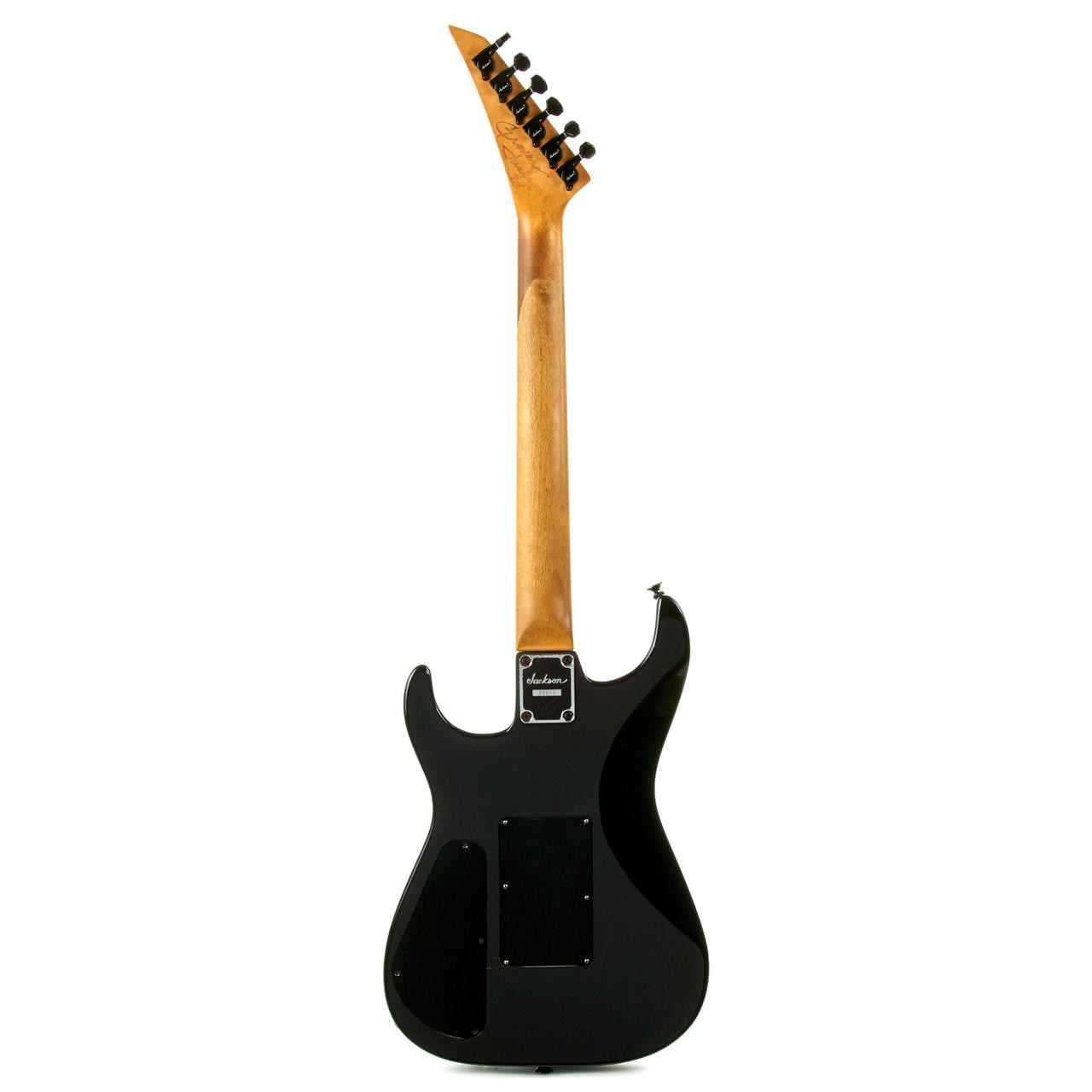 Used USA Jackson San Dimas Black Signed By Grover | Cream City Music