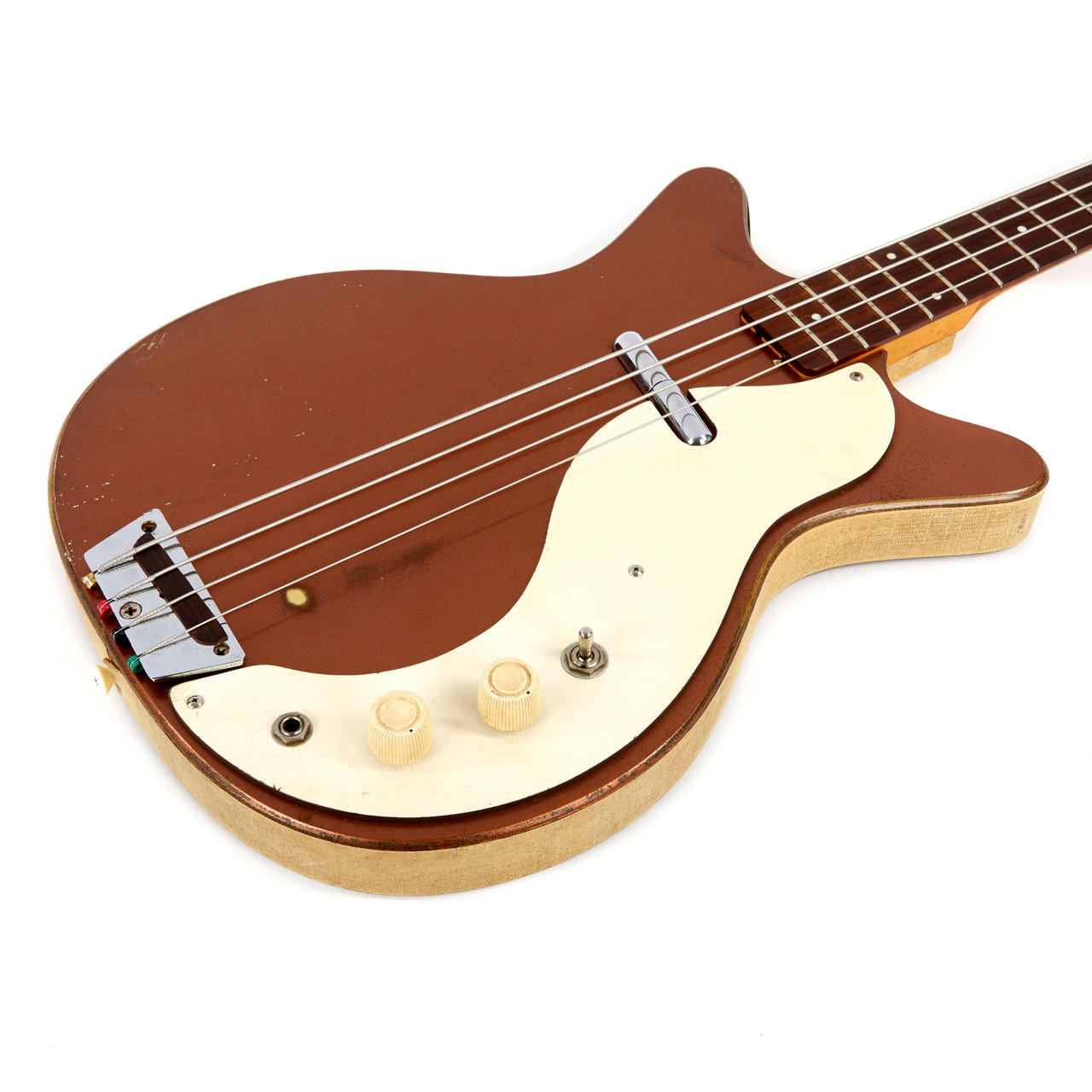 Vintage Danelectro Model 3412 Standard Shorthorn Bass Copper 1961