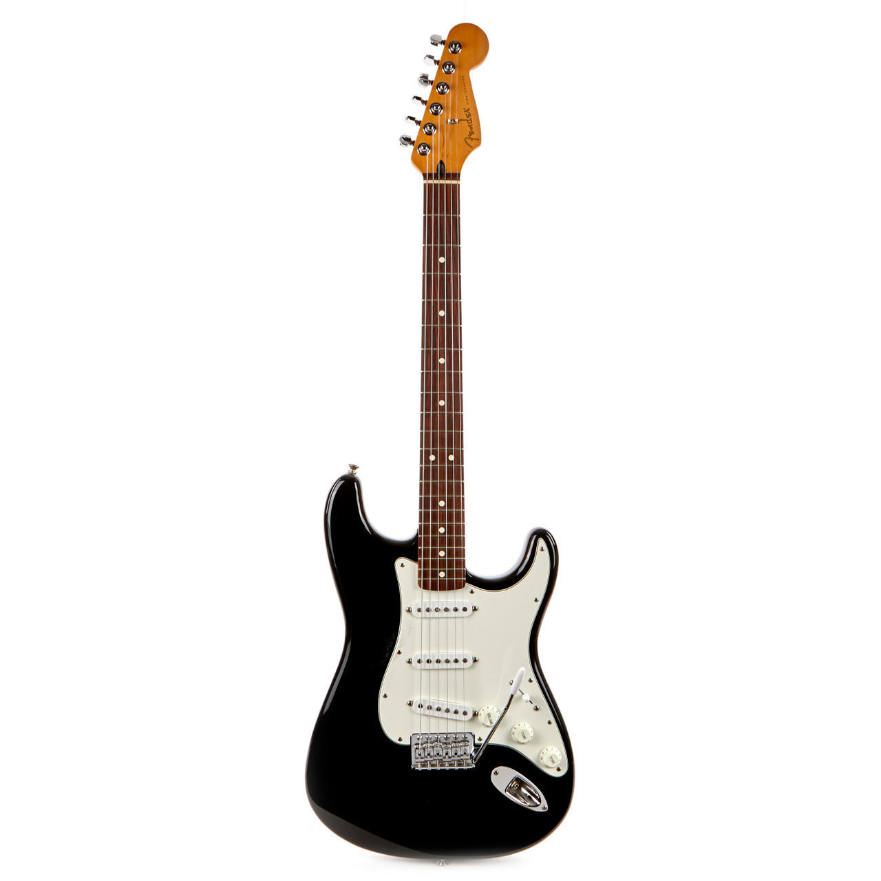 Used Fender Export Stratocaster Black 1992 | Cream City Music