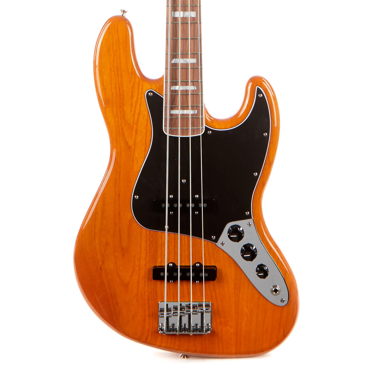 Fender Vintera '70s Jazz Bass Pau Ferro - Aged Natural | Cream