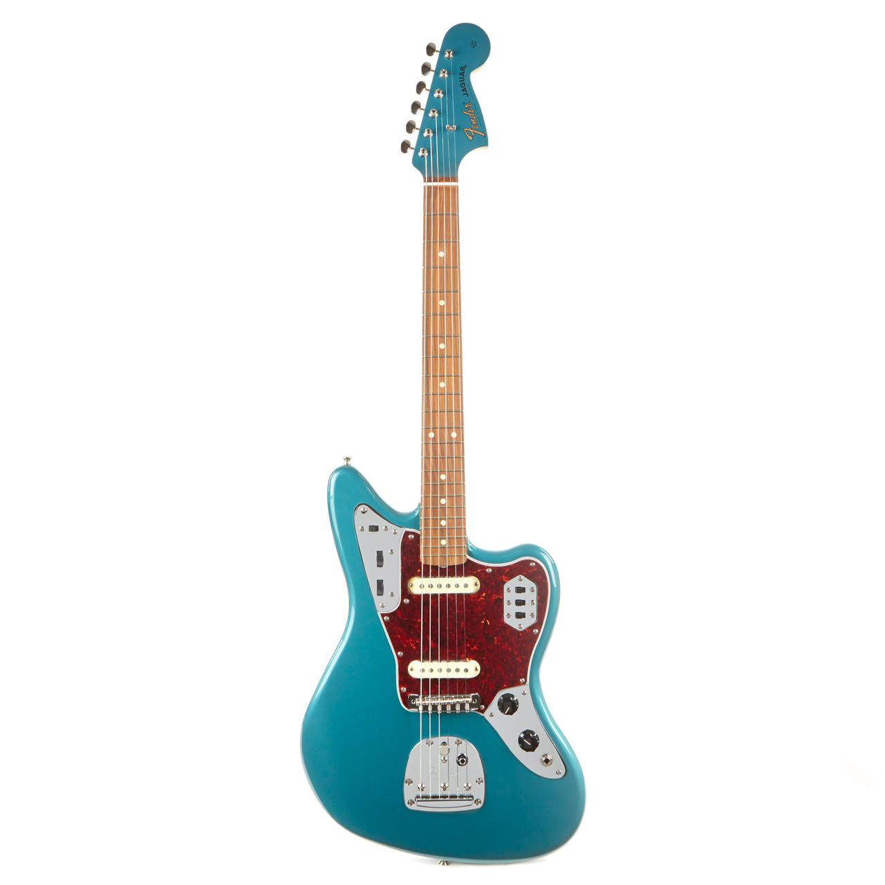 Fender Vintera '60s Jaguar Pau Ferro - Ocean Turquoise | Cream Fender Vintera '60s Jaguar Pau Ferro - Ocean Turquoise | Cream