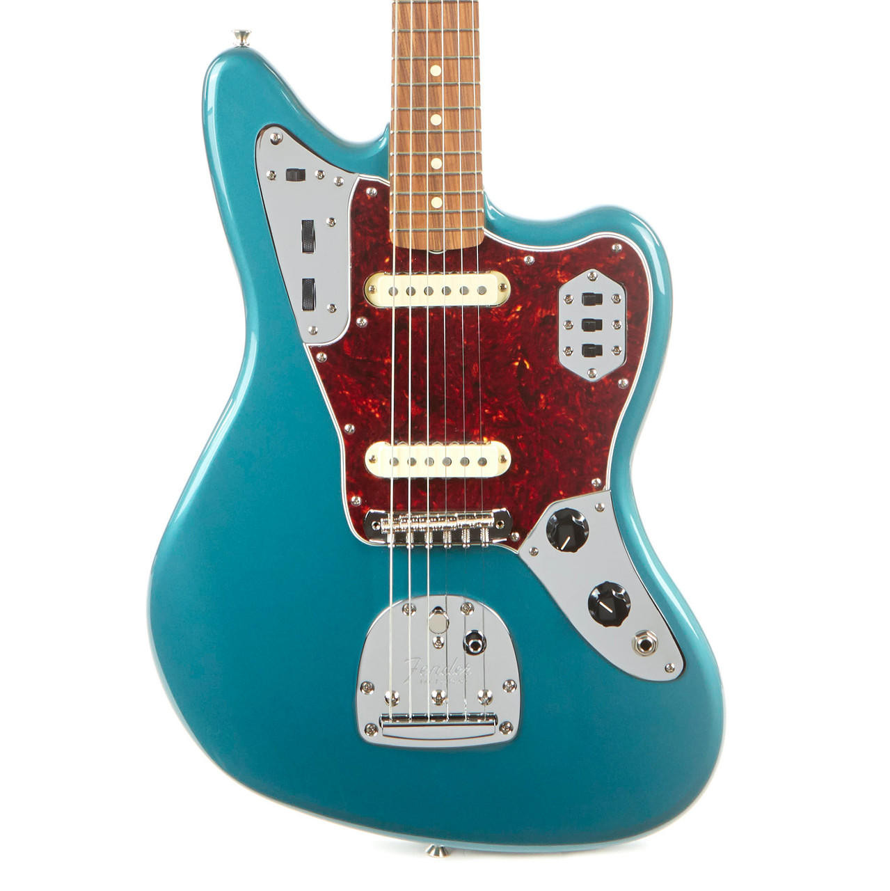 Fender Vintera '60s Jaguar Pau Ferro - Ocean Turquoise | Cream
