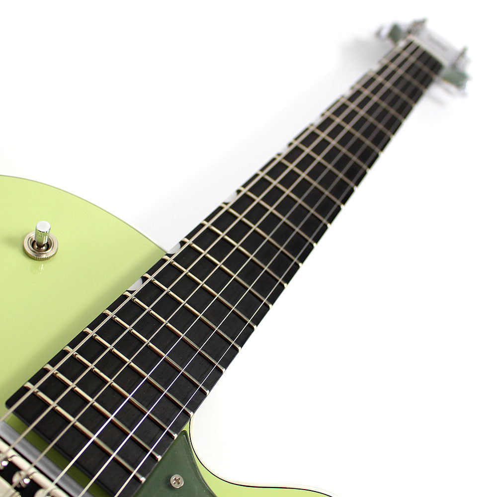 Gretsch G6118T Anniversary Two-tone Smoke Green w/ Bigsby | Cream