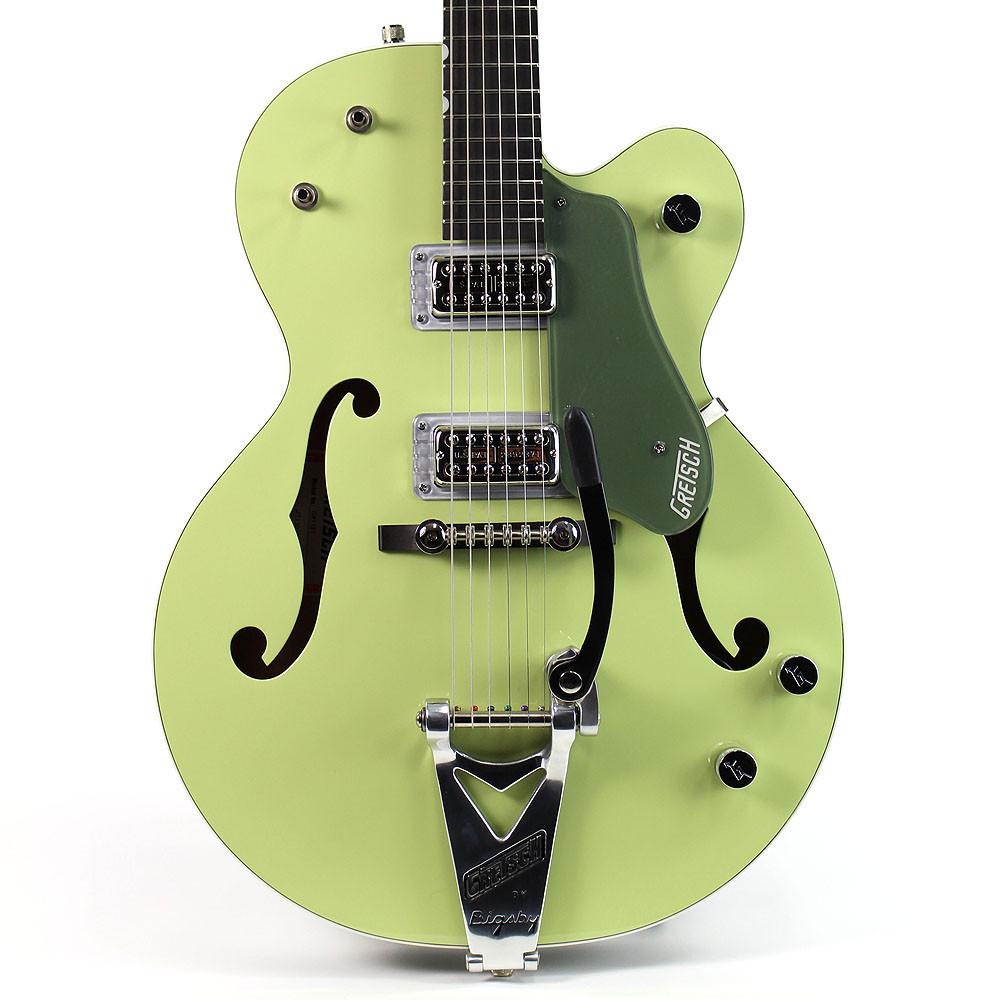 Gretsch G6118T Anniversary Two-tone Smoke Green w/ Bigsby | Cream