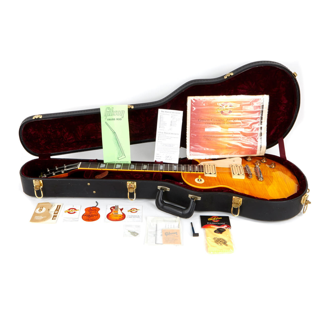 Used Gibson Custom Shop R8 Vintage Reissue '58 Les Paul Lemon