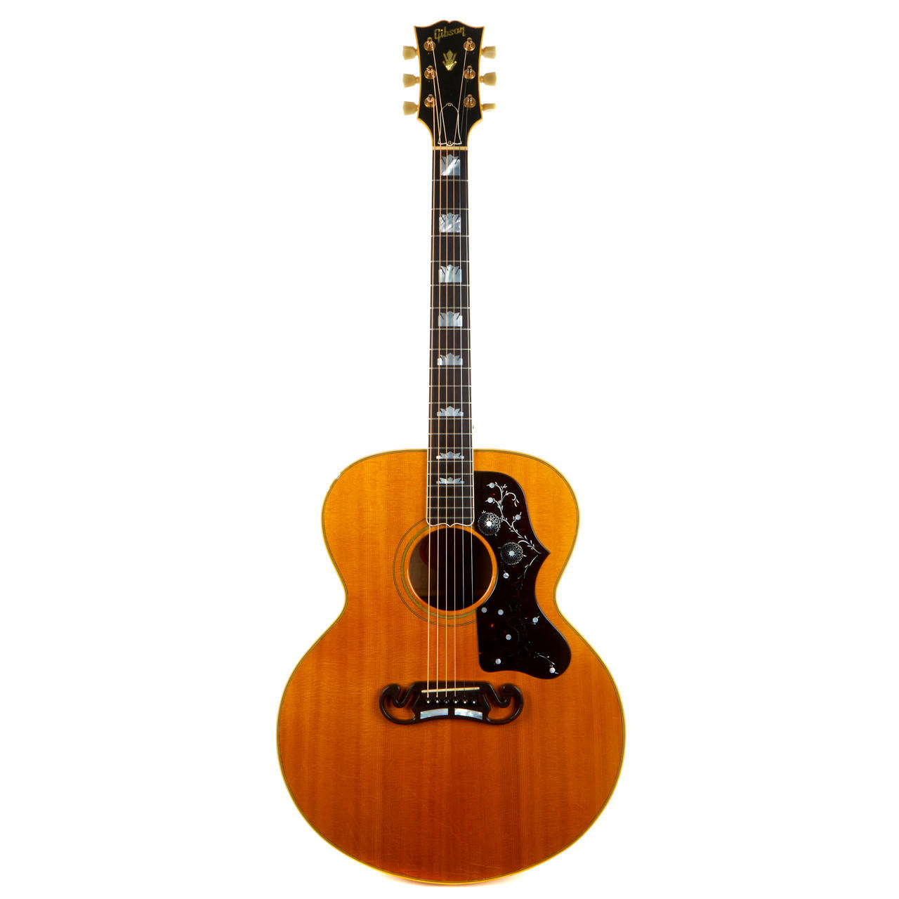 Used Gibson J-200 Jumbo Acoustic Natural 1996 | Cream City Music