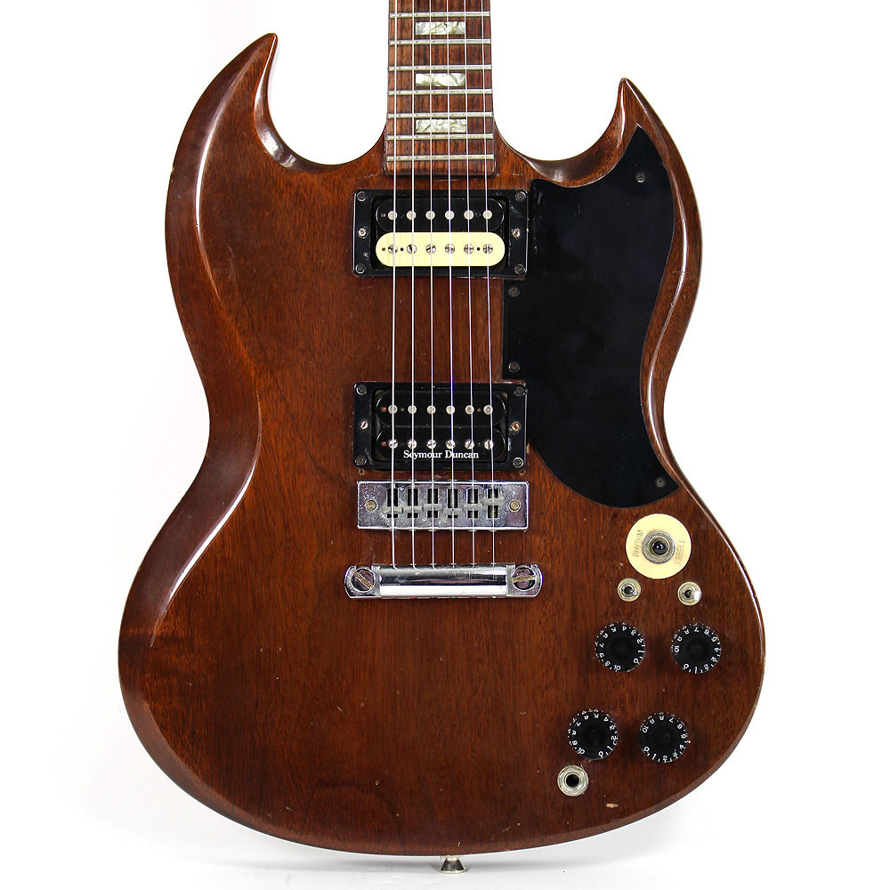 Vintage Early 1970's Gibson SG Deluxe Modified Electric Guitar