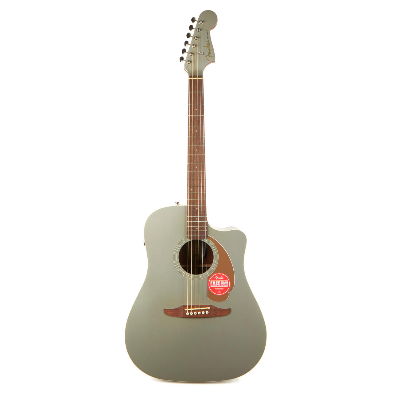 Fender Redondo Player Walnut - Slate Satin | Cream City Music