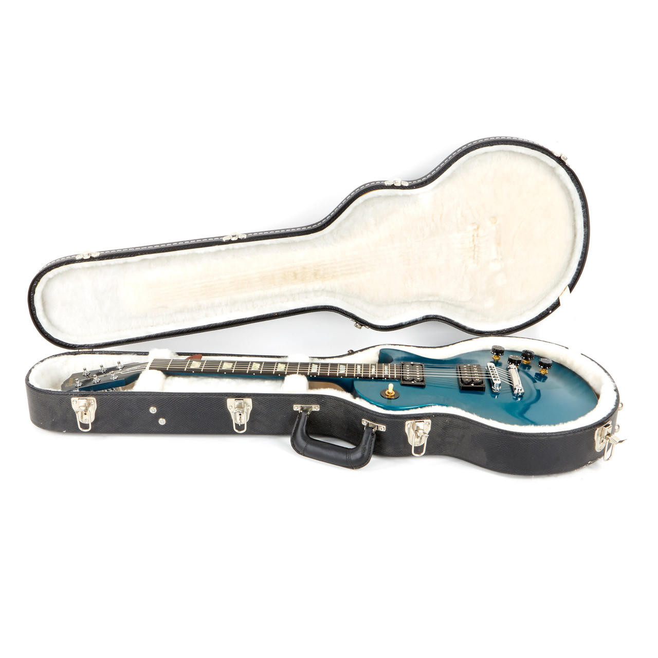 Used Gibson Les Paul Studio Metallic Teal 1990 | Cream City Music