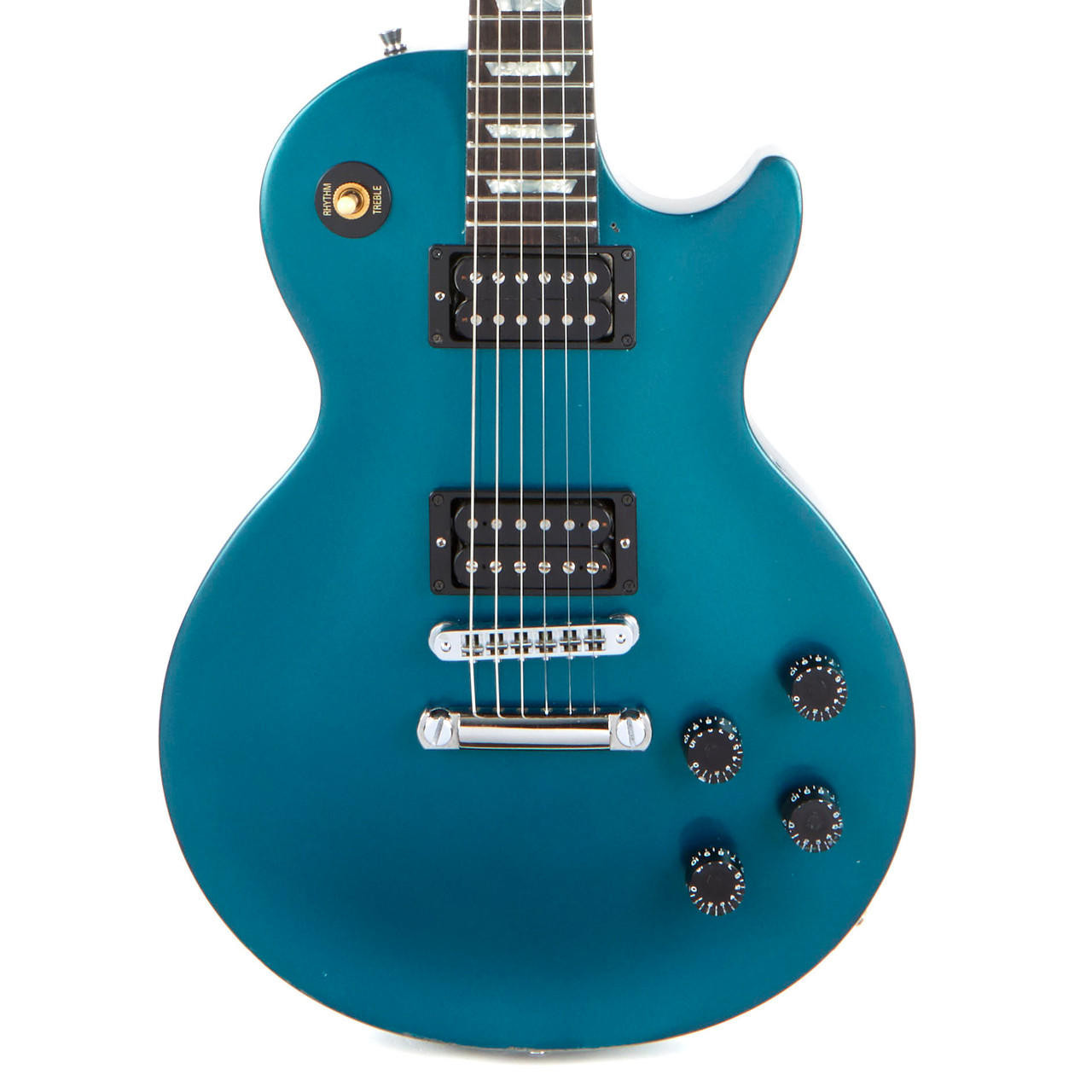 Used Gibson Les Paul Studio Metallic Teal 1990 | Cream City Music