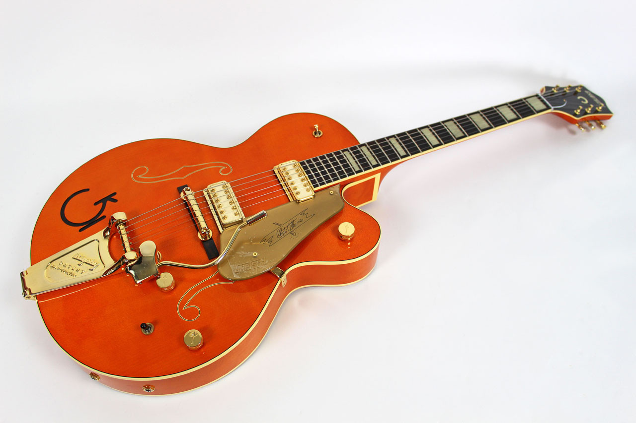 でんでん Blitz オレンジグラデーション ギター G6120 - CGP Pro Chet Atkins Stereo Orange Lacquer Limited Edition