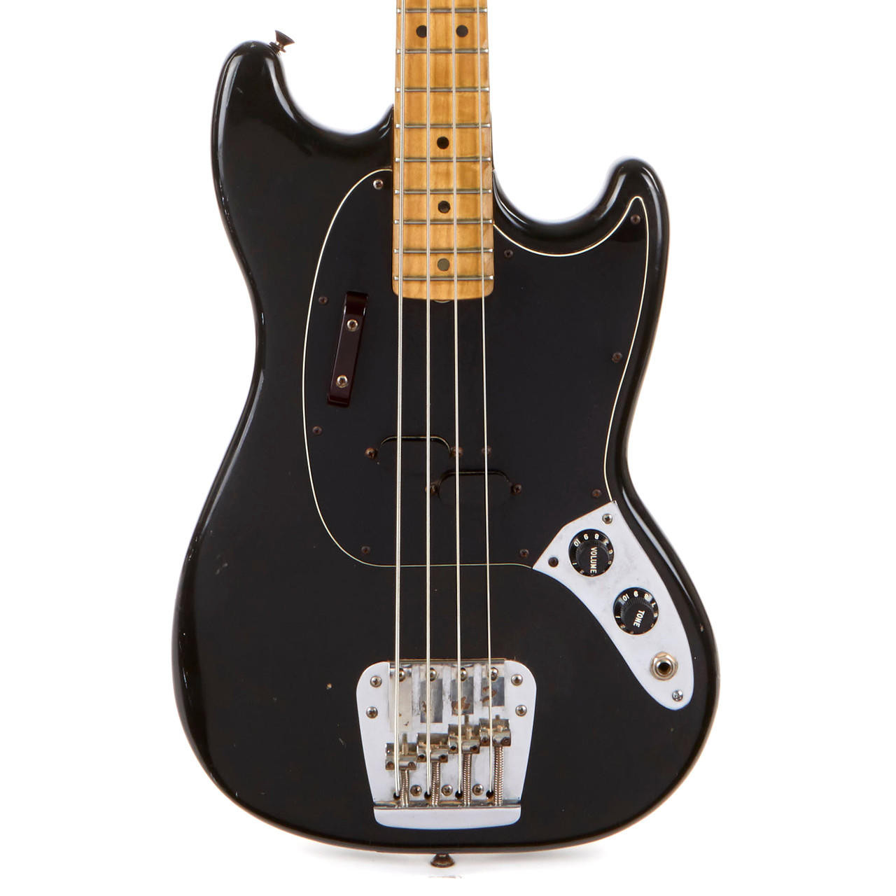 Vintage Fender Mustang Bass Black 1978 | Cream City Music