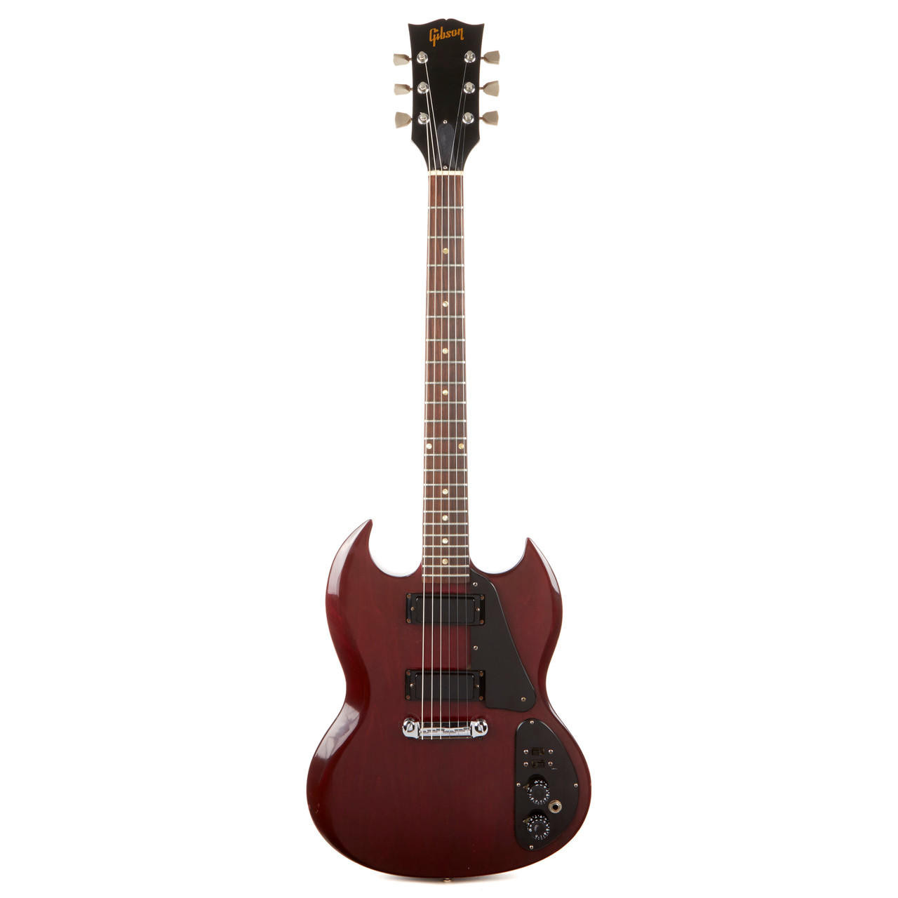 古い物Gibson SG ワインレッド エレキギター Vintage Gibson SG II Cherry 1972 | Cream City Music
