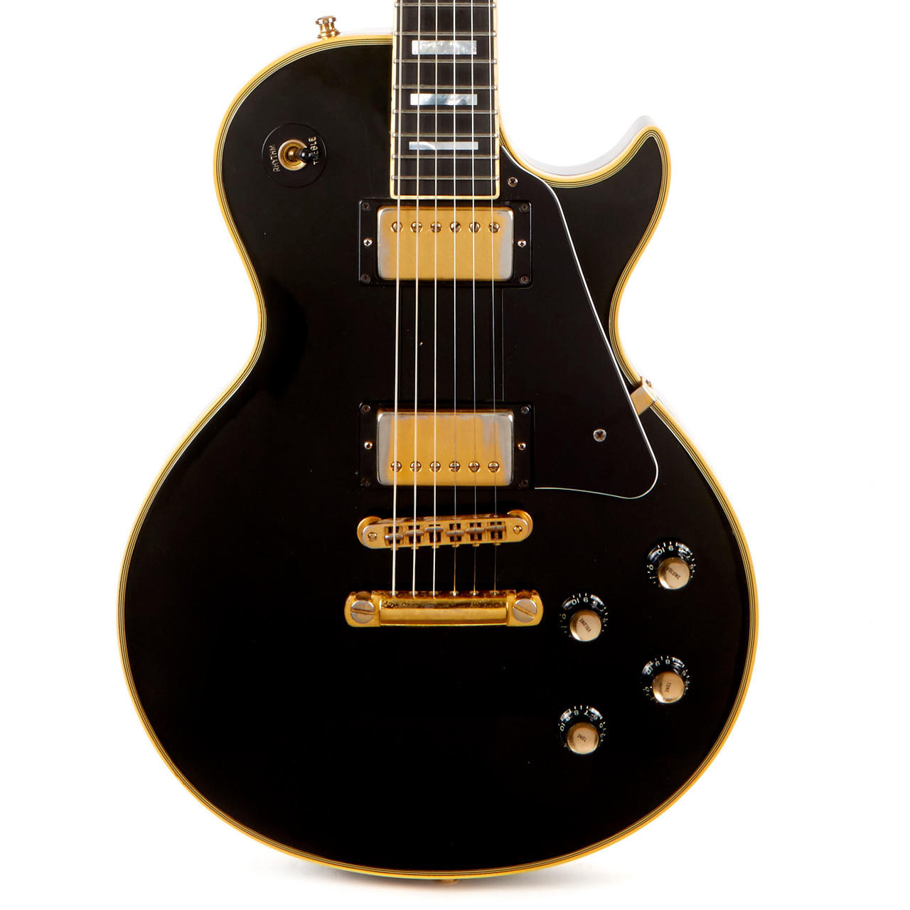 Vintage Gibson Les Paul Custom Ebony - 1976 | Cream City Music