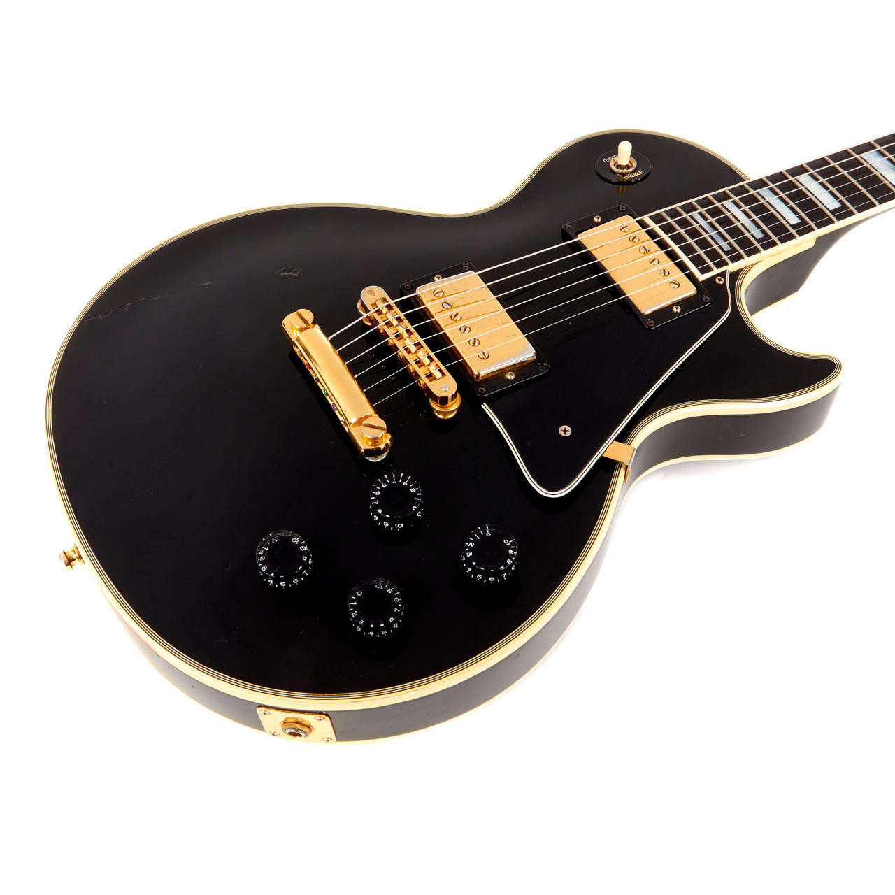 Used Vintage Gibson Les Paul Custom Ebony 1987 | Cream City Music
