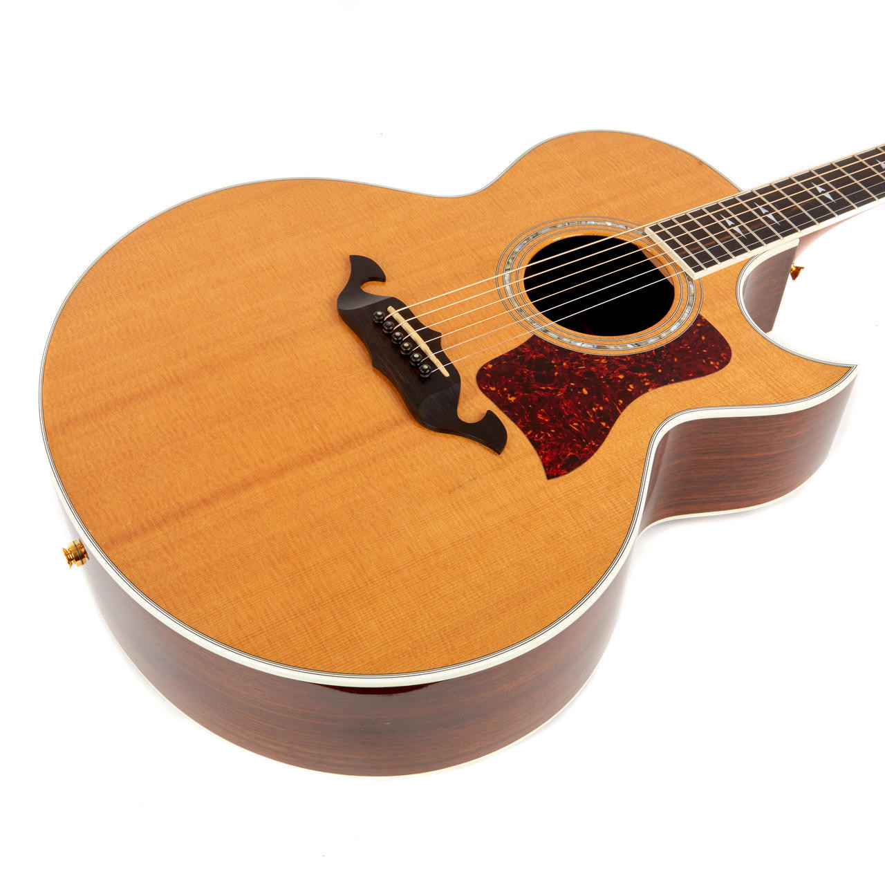 Used Taylor 815C Jumbo Cutaway Natural 1997 | Cream City Music