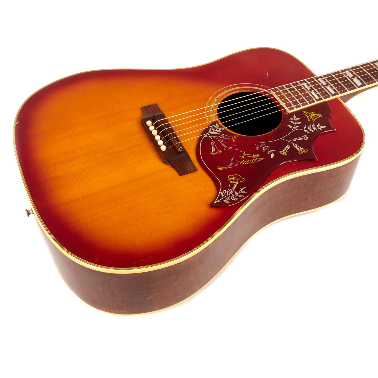 Vintage Gibson Hummingbird Cherry Sunburst 1967 | Cream City Music