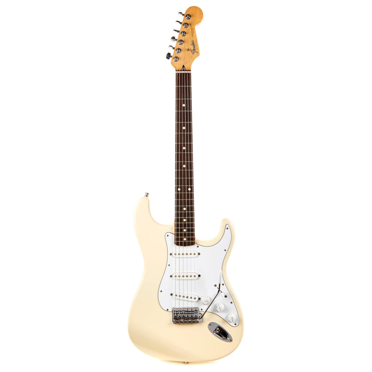 Used Fender Stratocaster MIJ Olympic White 1996 | Cream City Music
