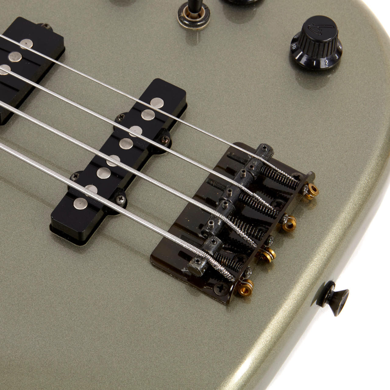 Used Fender Jazz Bass Special Fretless Jade Pearl Metallic MIJ