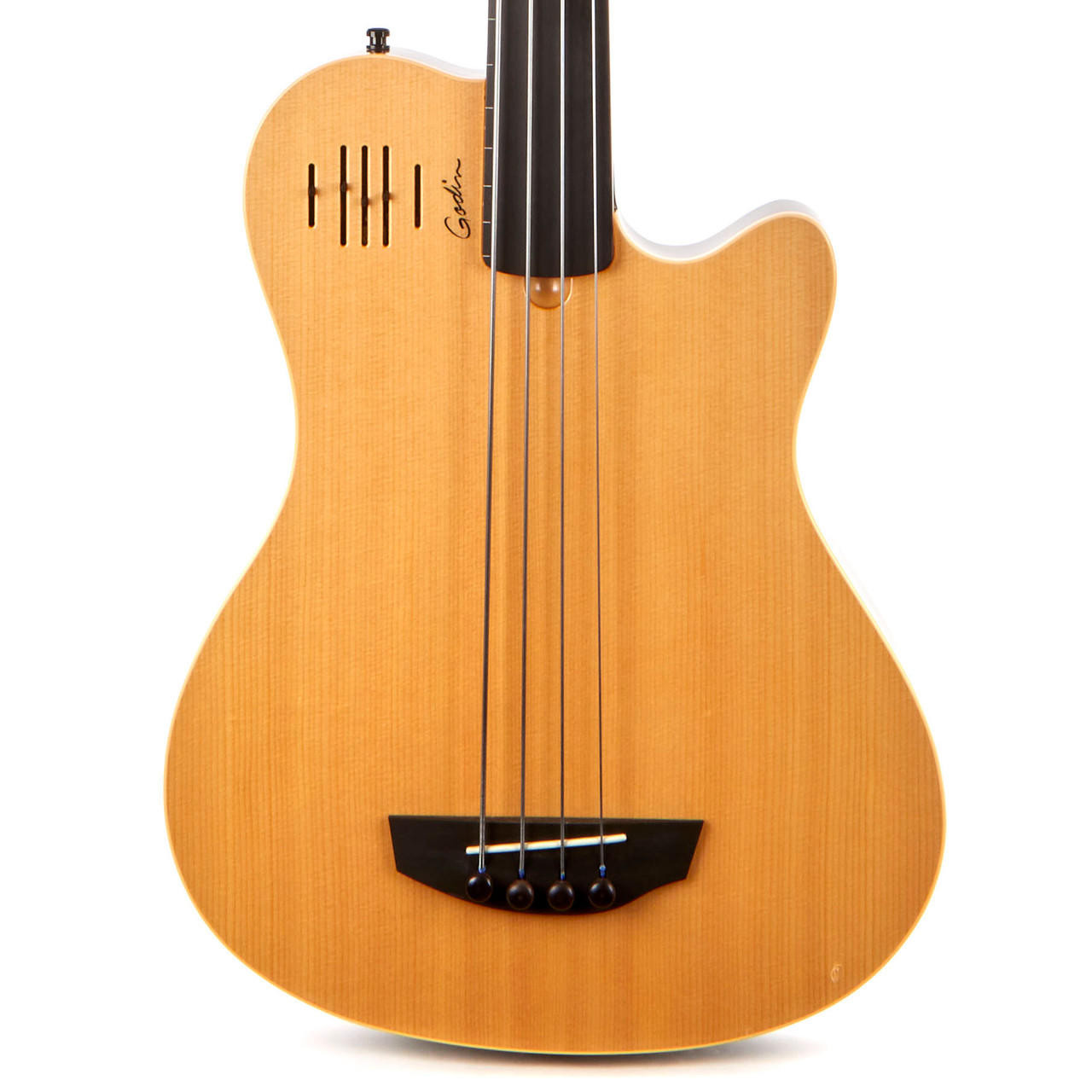 Used Godin A4 Fretless Bass Natural | Cream City Music