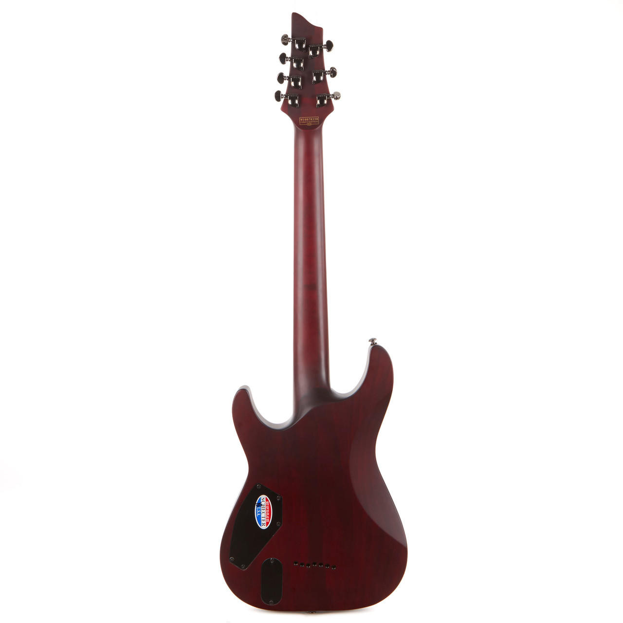 Used Schecter Jeff Loomis 7-String Vampyre Red Satin 2010 | Cream