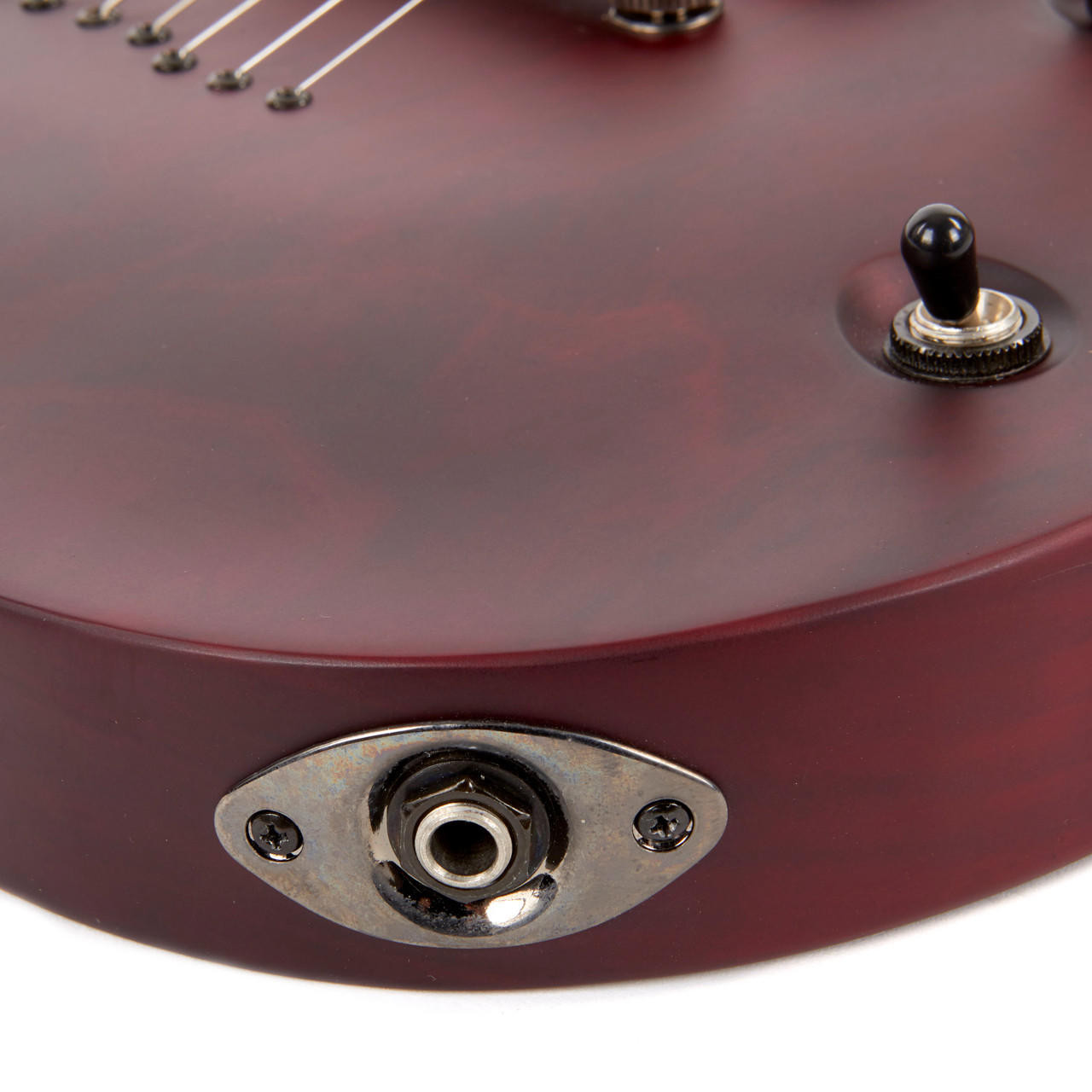 Used Schecter Jeff Loomis 7-String Vampyre Red Satin 2010 | Cream