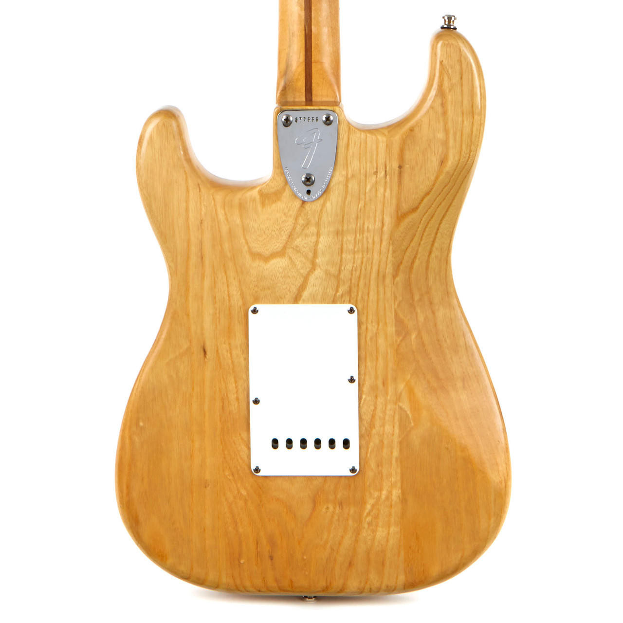 Vintage Fender Stratocaster Refinished Natural 1976 | Cream City Music