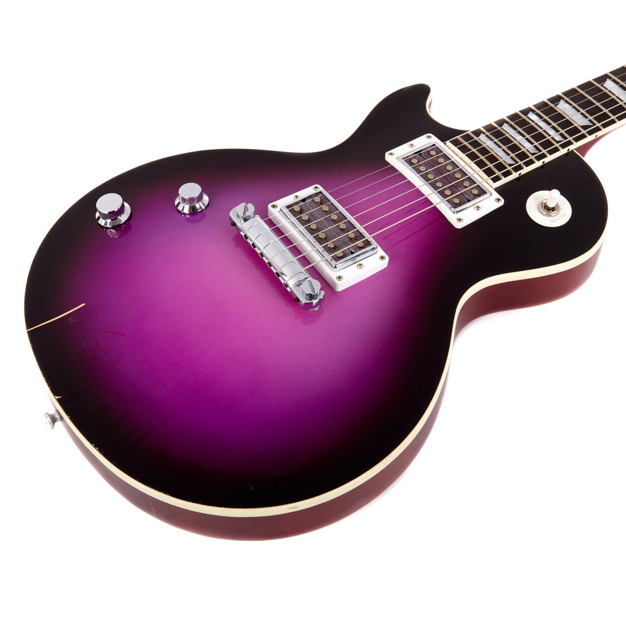 Used Gibson Les Paul Goddess Lefty Purple Burst 2006 | Cream City