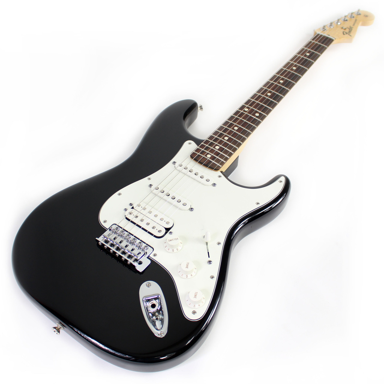 Fender Standard Stratocaster HSS Black Rosewood Fretboard Electric