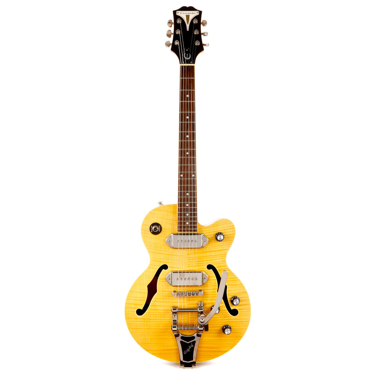 【しがない文學徒】Epiphone Wildkat 美品 Vintage Used Epiphone Wildkat Antique Natural 2013 | Cream City Music