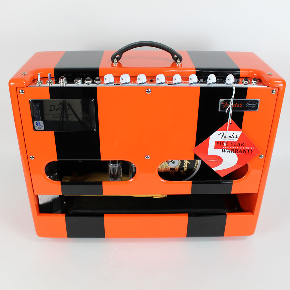 【美品】Fender HOT ROD DELUXE アンプ Fender LTD HRDX Hot Rod Deluxe 40W 1x12 Tube Combo Amp | Cream